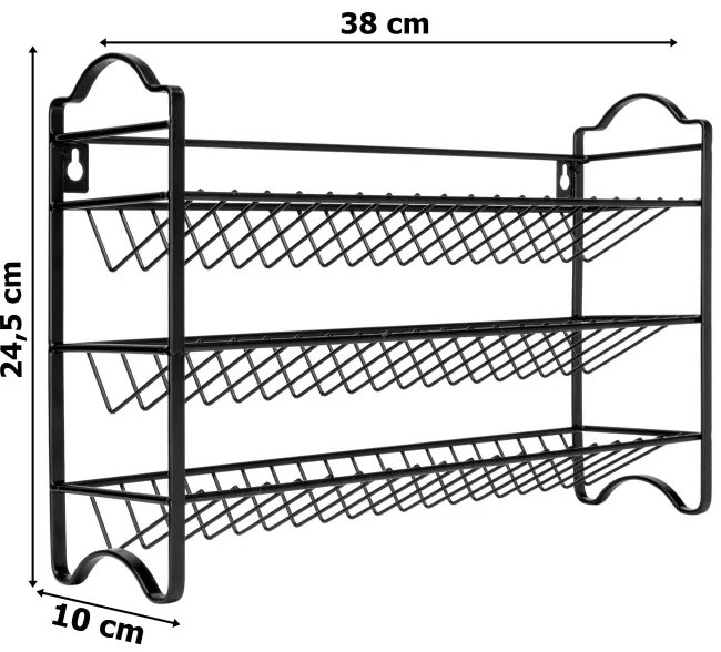 Stojan na koreničky ENELDO čierny