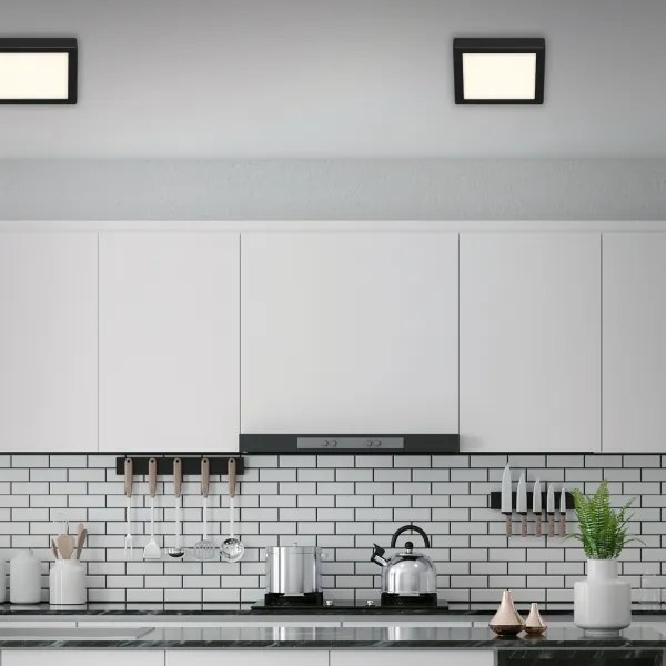 Briloner 3464-415 - LED Stropné svietidlo FIRE LED/12W/230V 17x17 cm