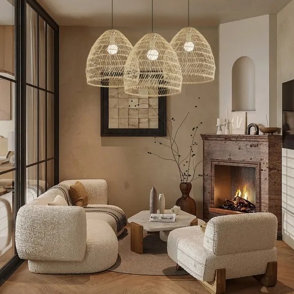 Immax 08260L - Luster na lanku BOHO DELICADO 1xE27/40W/230V pr. 38 cm