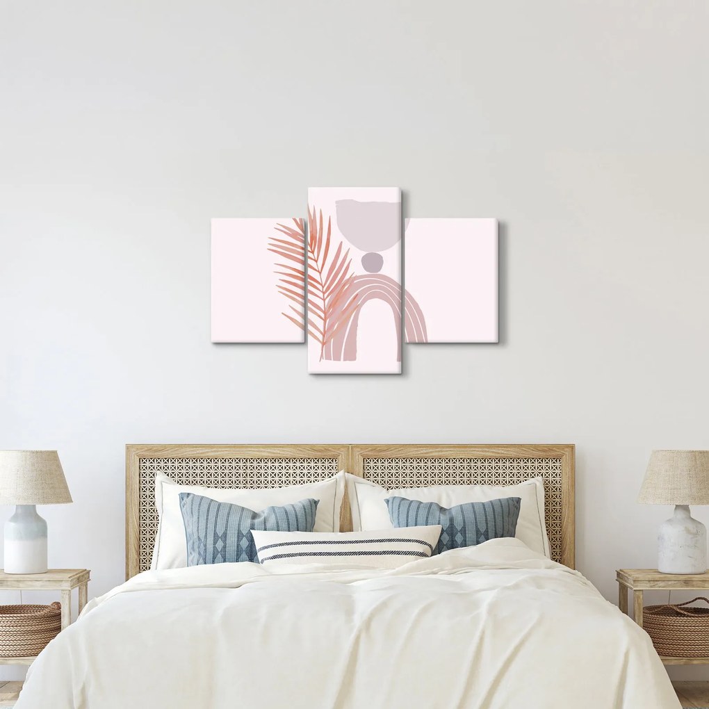 Obraz - Fialový minimalizmus N⁰1 (90x60 cm)