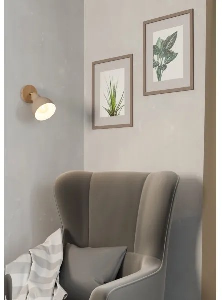 Eglo 900711 - Nástenné bodové svietidlo ARRECIFE 1xE27/28W/230V