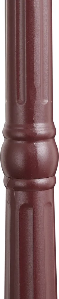 Klasická vonkajšia lampa tmavočervená 213 cm IP44 - Havana