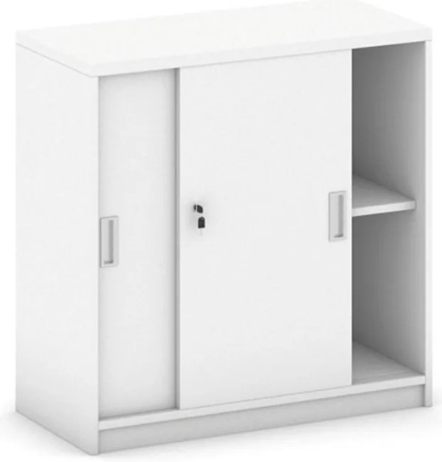 Skriňa zasúvacia MIRELLI, 800 x 400 x 800 mm, biela