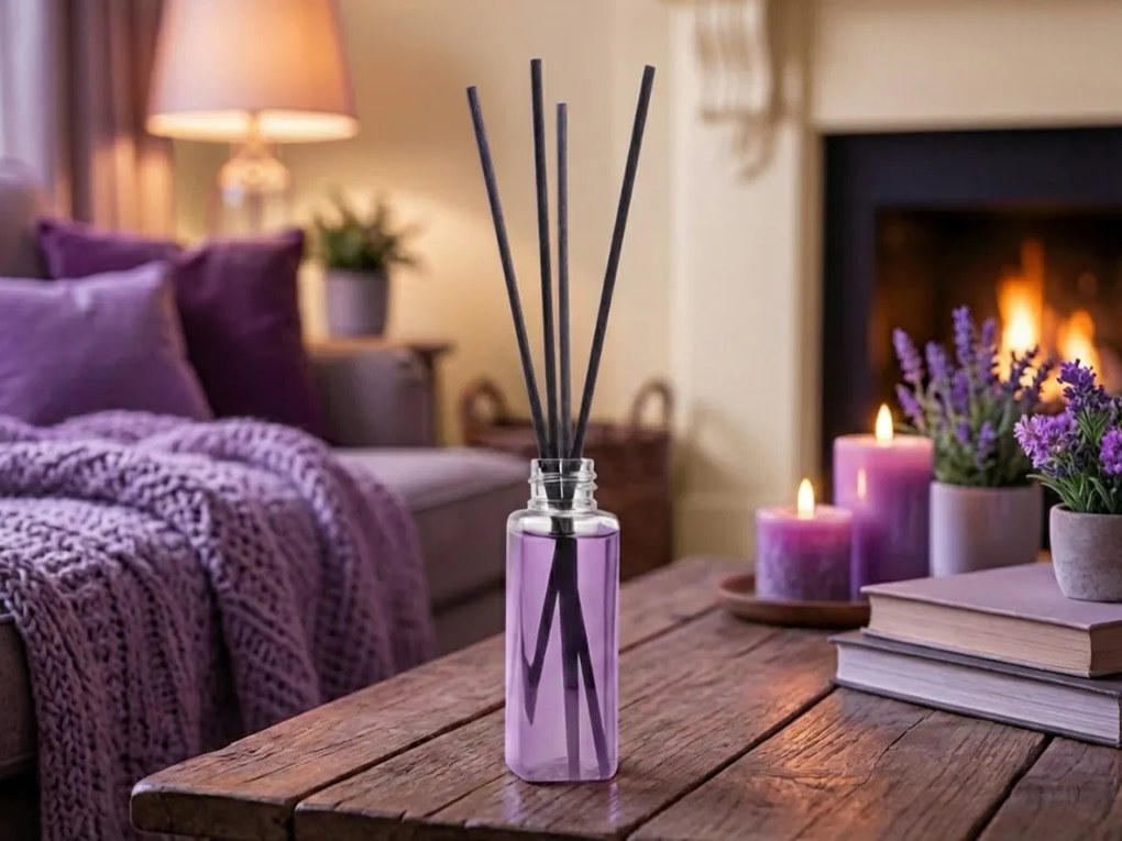 Tyčinkový aroma difuzér ZEN BLACK 50 ml