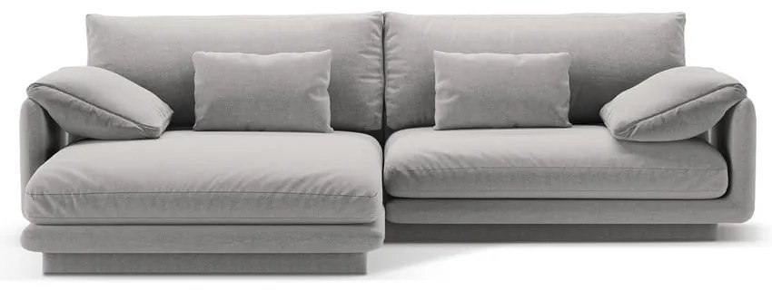 Svetlosivá rohová pohovka (ľavý roh) Torino – Micadoni Home