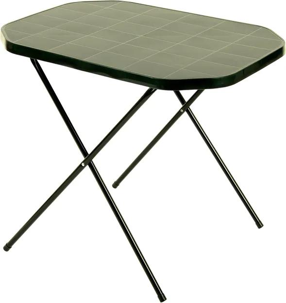 Kempingový stôl CAMPING 53x70 zelená