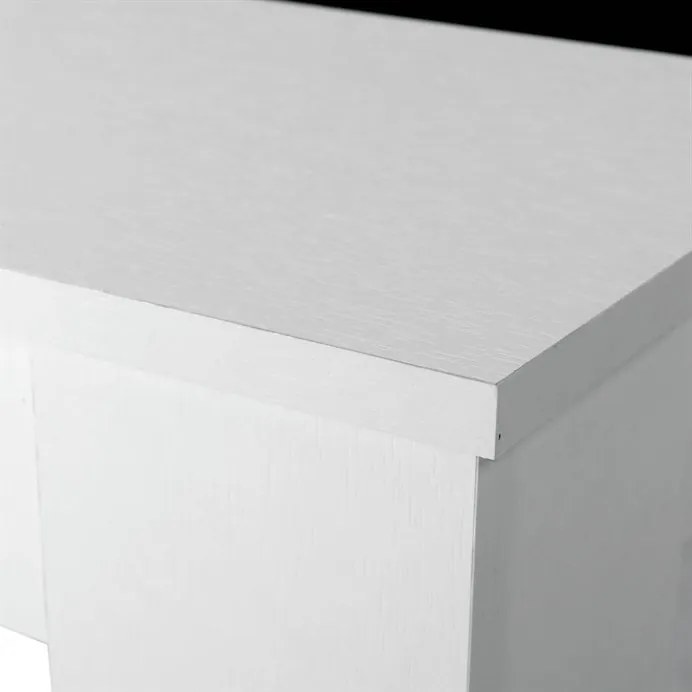 Autronic BONTEC Jedálenský stôl 138x80cm, mdf, drevo, AT-B140 WT1 Farba: Biela