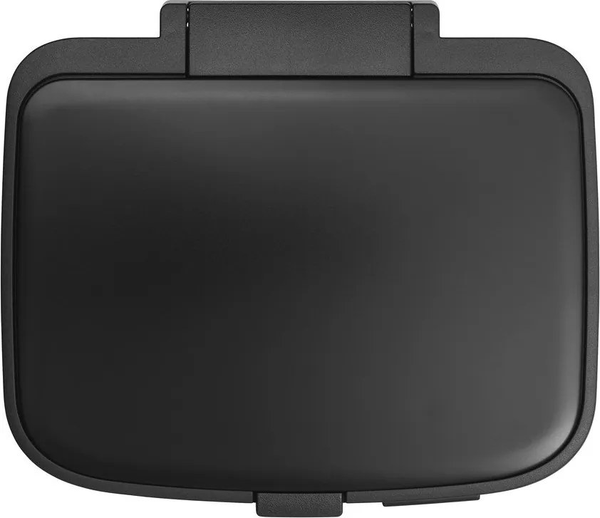 Matne čierny pedálový oceľový odpadkový kôš 7 l Bo – Brabantia