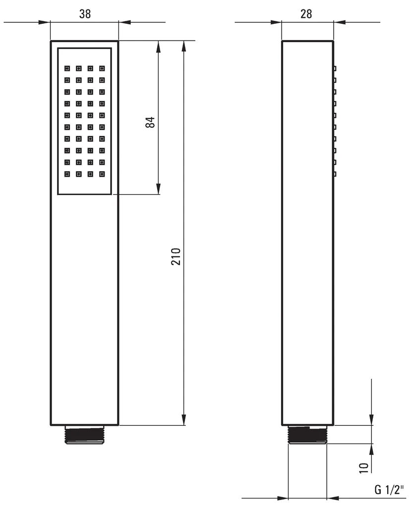 Deante Deante, podomietková termostatická sprchová zostava + BOX, čierna, BXYZNECT