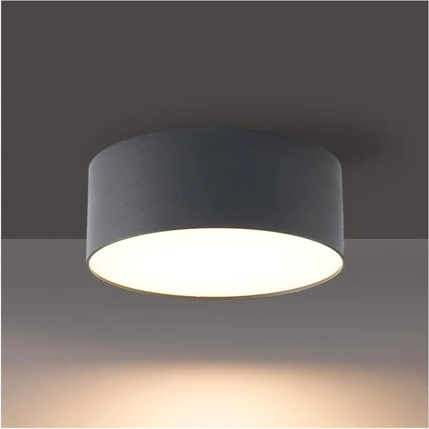 BRILAGI - LED Vonkajšie stropné svietidlo FORIS LED/14W/230V pr. 12 cm antr IP44