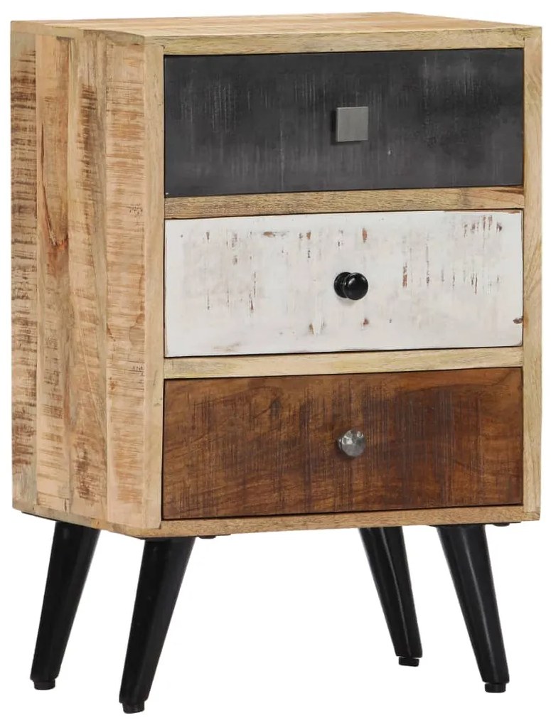 vidaXL Nočný stolík 40x30x60 cm masívne mangovníkové drevo