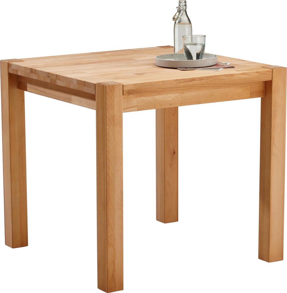 XXXLutz JEDÁLENSKÝ STÔL, jadrový buk, jadrový buk, 80/80/75 cm Carryhome - Stoly - 002748004901