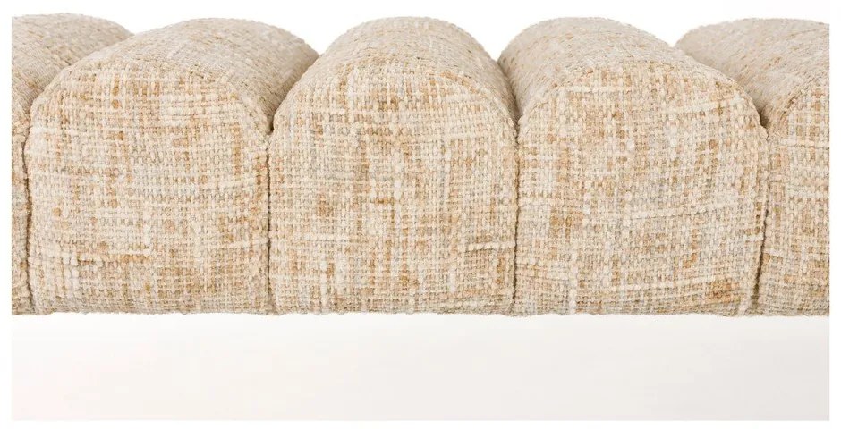 Béžová lavica Jethro – White Label