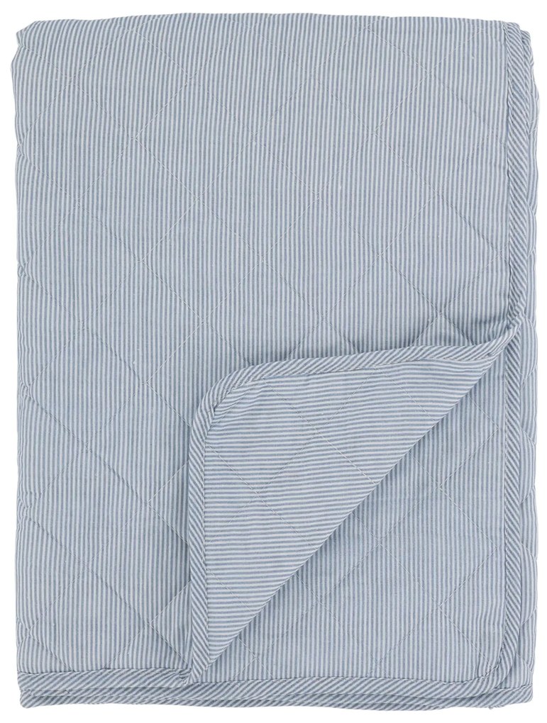 Chic Antique Prešívaný prehoz Aix Milk Boy Stripes 180 × 130 cm