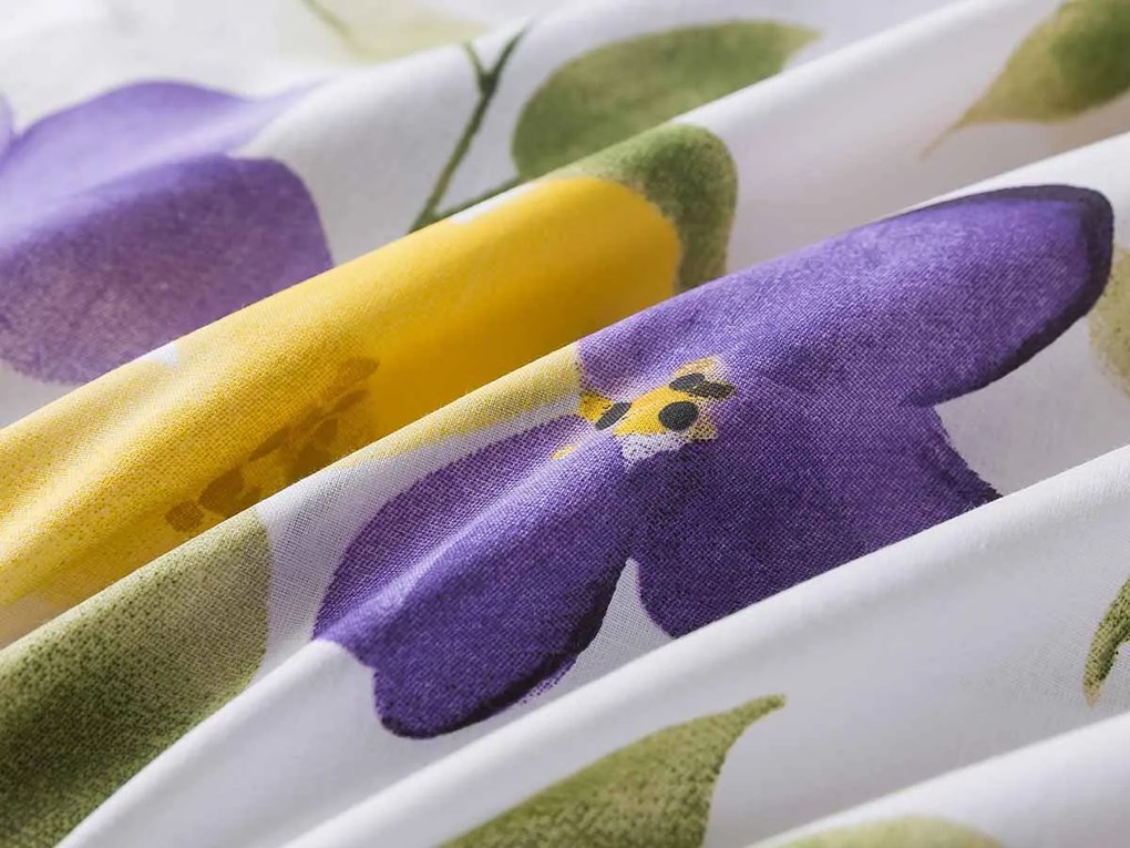 XPOSE® Bavlnené Renforcé obliečky FIALENKA