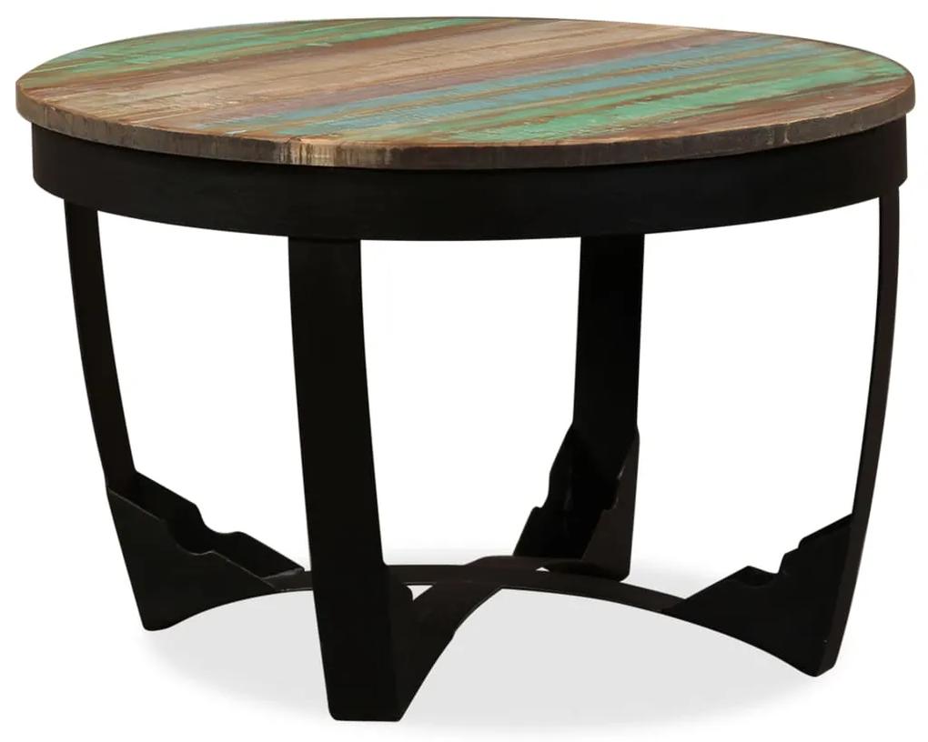 Príručný stolík, recyklovaný masív 60x40 cm