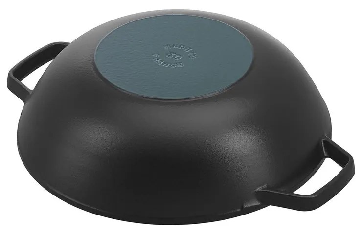 Staub Panvica Wok STAUB 30 cm čierna 4,19l