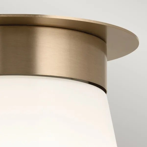 Kichler KL-ALBERS-F-T-CPZ-Stropné svietidlo ALBERS 1xE27/40W/230V, priemer 21,6 cm, bronz