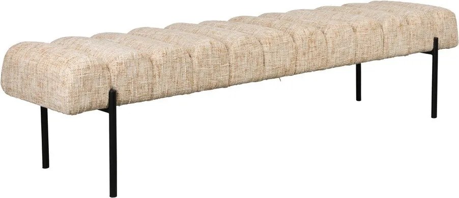 Béžová lavica Jethro – White Label