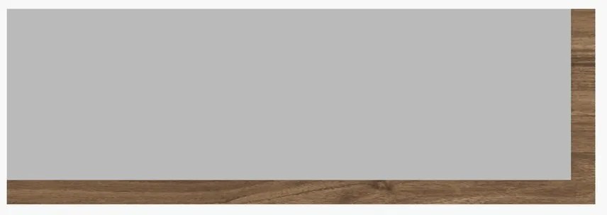 Zrkadlo Lariya Walnut 40 x 120 cm