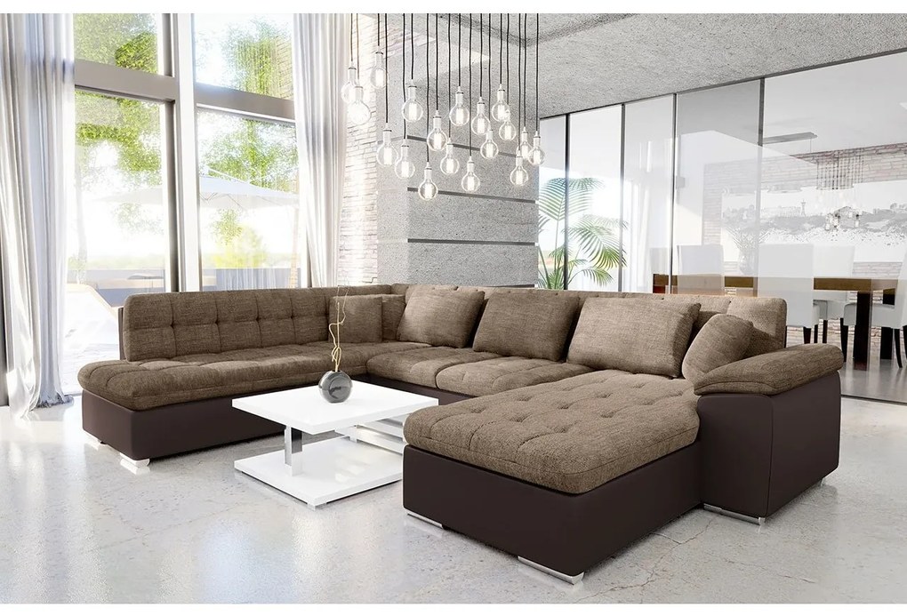 Rohová sedačka Tony s funkciou spania, Dostupné poťahy: Nazar 225.02, Strana: Pravá - U