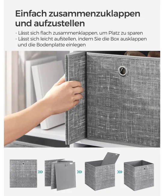 Set stohovateľných boxov RFB033G01 (6 ks)