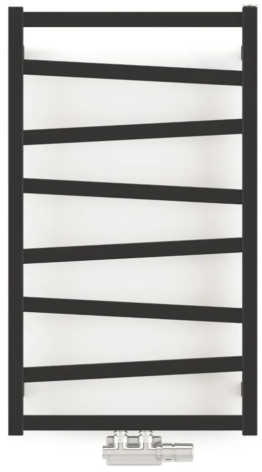 Radiátor kombinovaný House Level ZET 85,8 x50 cm matná čierna HLZE085050S905SP