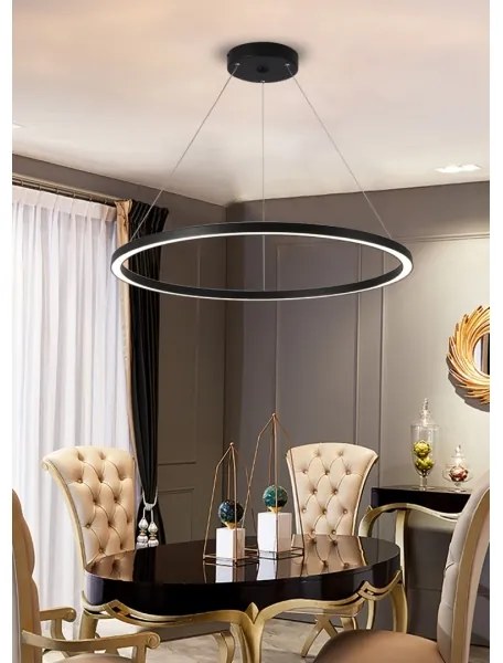 Immax NEO 07158-B80 - LED Stmievateľný luster FINO LED/60W/230V Tuya čierna + DO