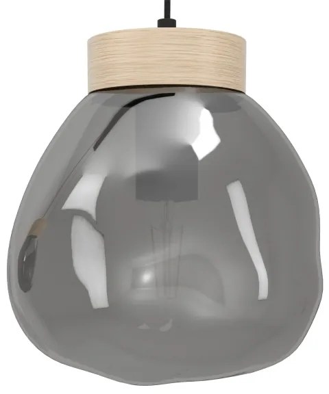 Eglo 390319 - Luster na lanku MAGACELA 3xE27/40W/230V dymová