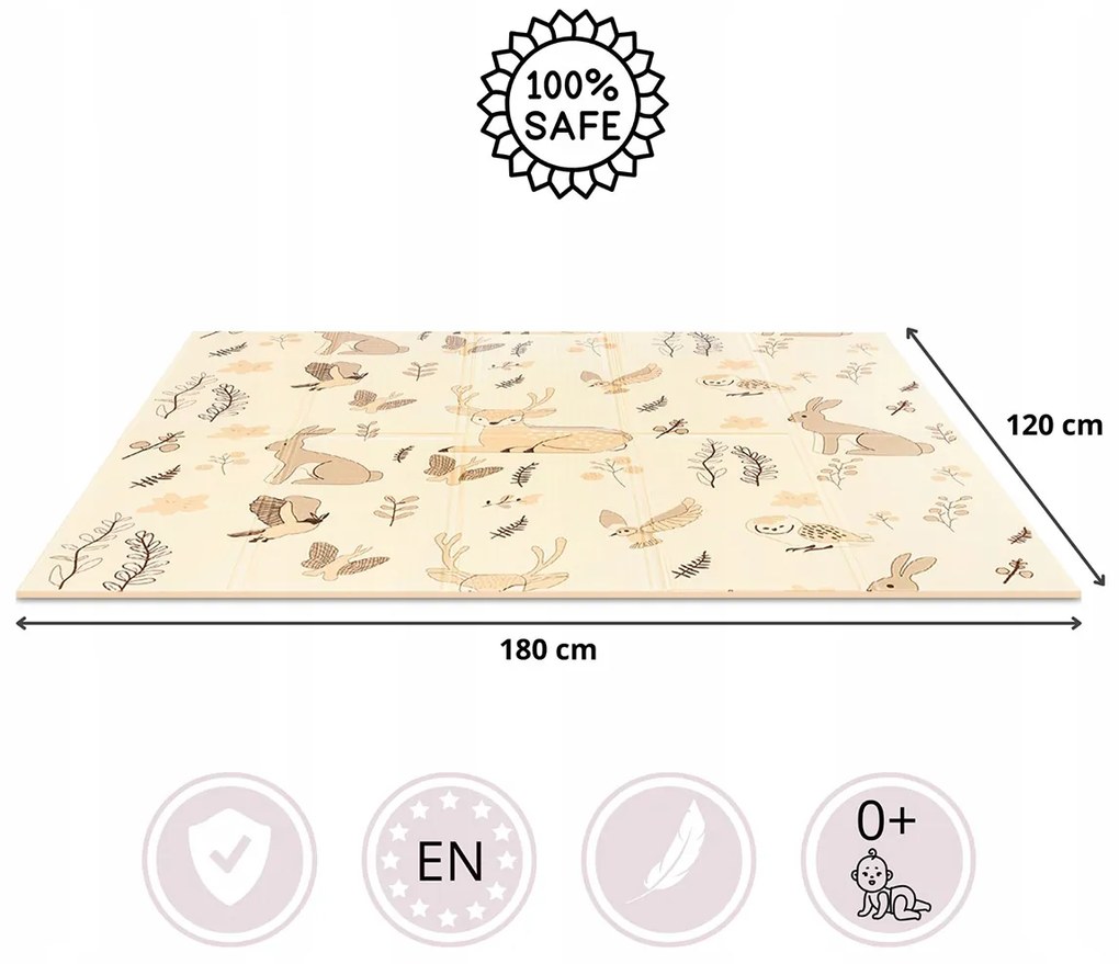 Nukido Skládací pěnová podložka NK341