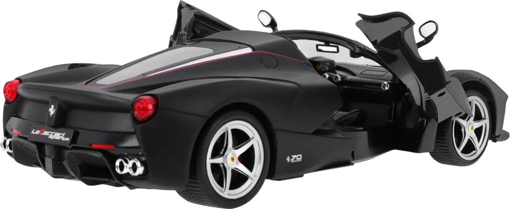 Ferrari LaFerrari Aperta čierna RASTAR 1:14 model auta na diaľkové ovládanie + 2,4 GHz diaľkové ovládanie