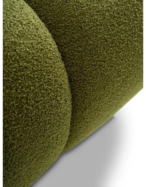 Rozkladacia trojmiestna pohovka NUORO so úložným priestorom, zelená