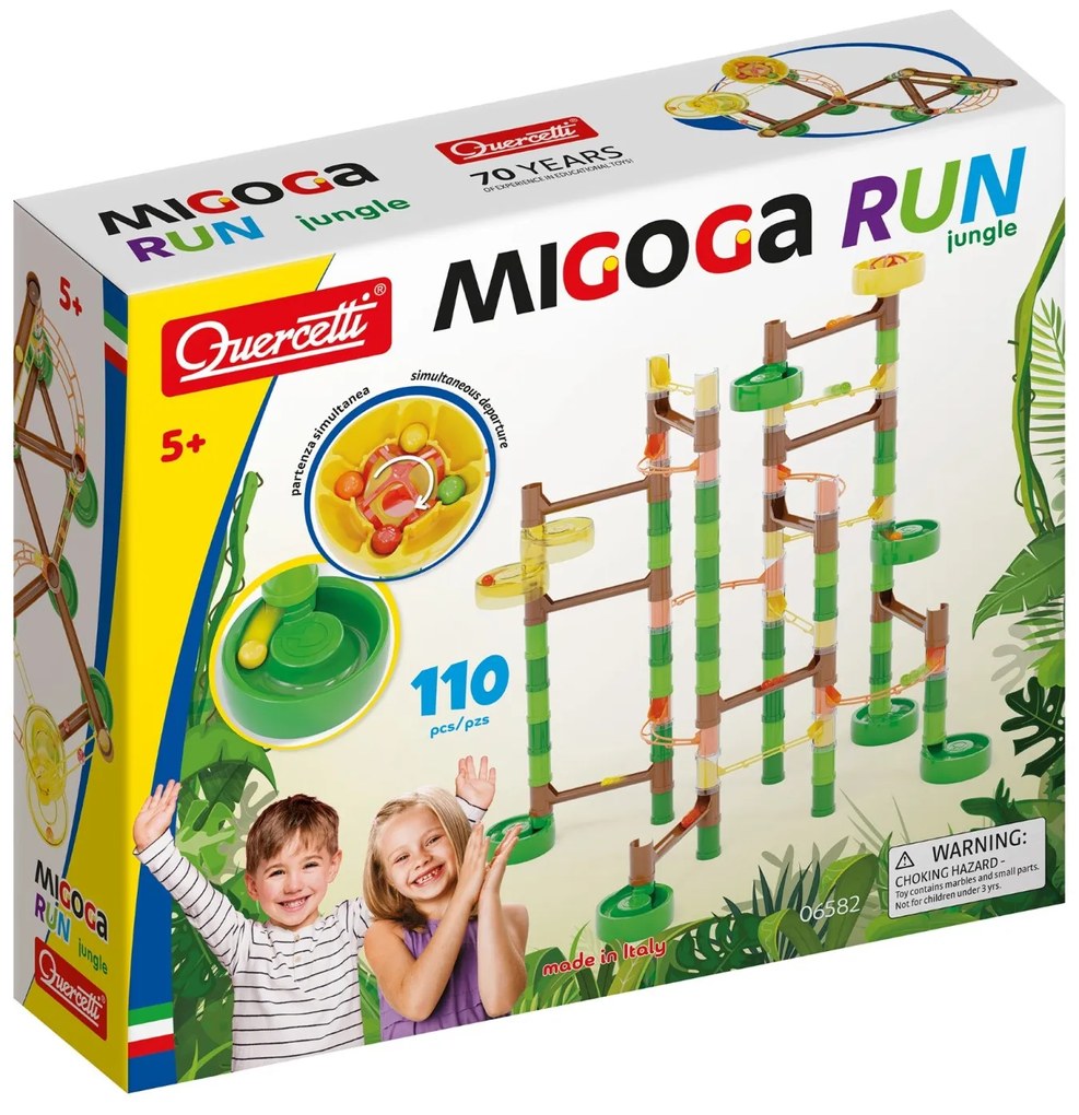 Migoga Run Jungle - guľôčková dráha