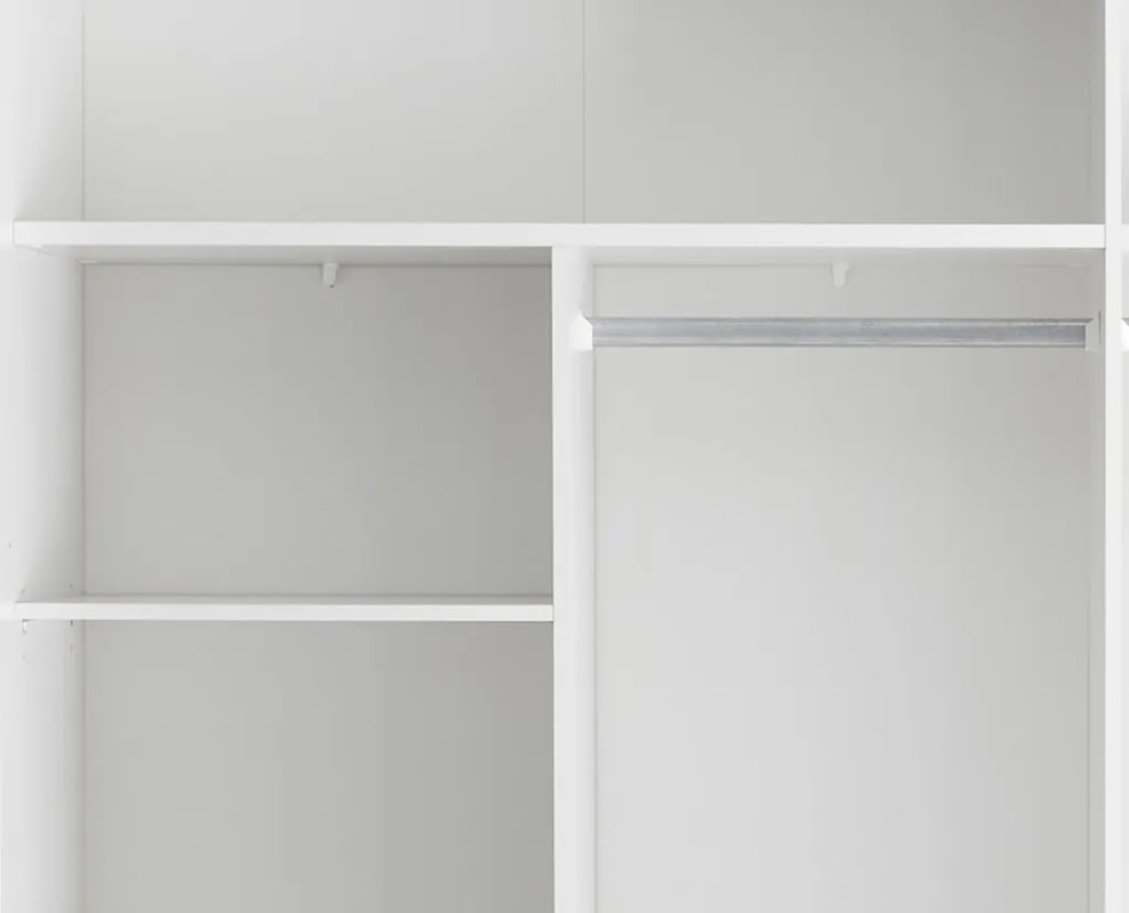 Šatníková skriňa Melton, 215 cm, grafit/dub mauvella