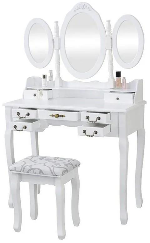 Toaletný stolík Anne “White” Henriette