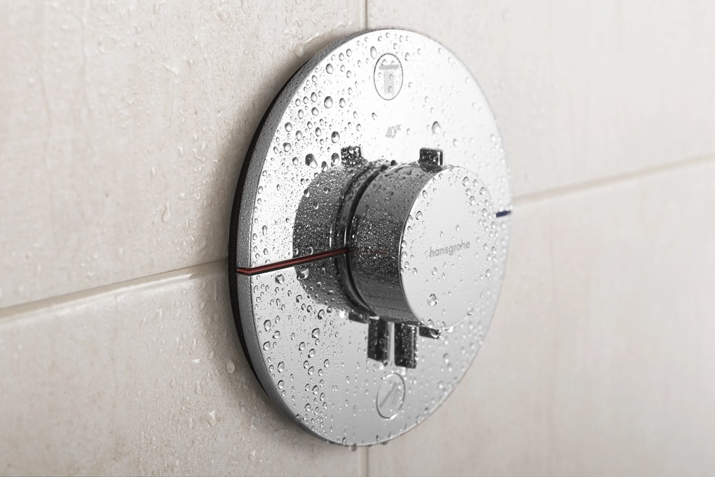 Hansgrohe ShowerSelect Comfort S, termostat pod omietku pre 2 spotrebiče, chrómová, HAN-15554000