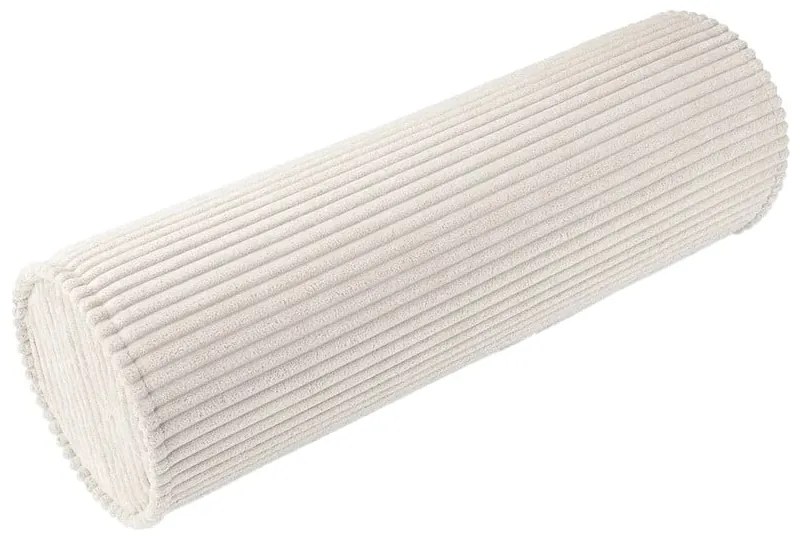 Krémový menčestrový detský pohovkový vankúš Roll – Wigiwama