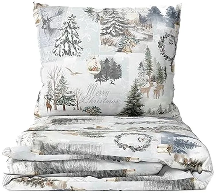 Bavlnené obliečky KARAMA NATALE 140x200 cm