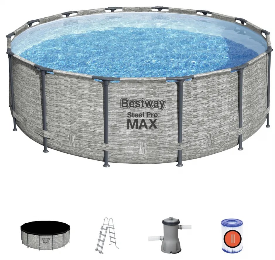 Bazén Steel Pro Max 14FT 427x122cm BESTWAY - 5619D