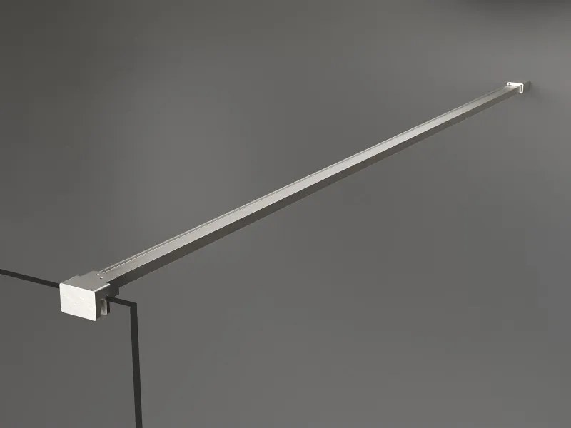 Mexen Kioto, sprchová zásteny typ Walk-In 65 x 200 cm, 8mm číre sklo, oceľová, 800-065-101-97-00