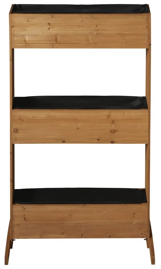 Parkside 373161 Vyvýšený záhon s tromi hrantíkmi 70 x 115 x 40,5 cm Teak