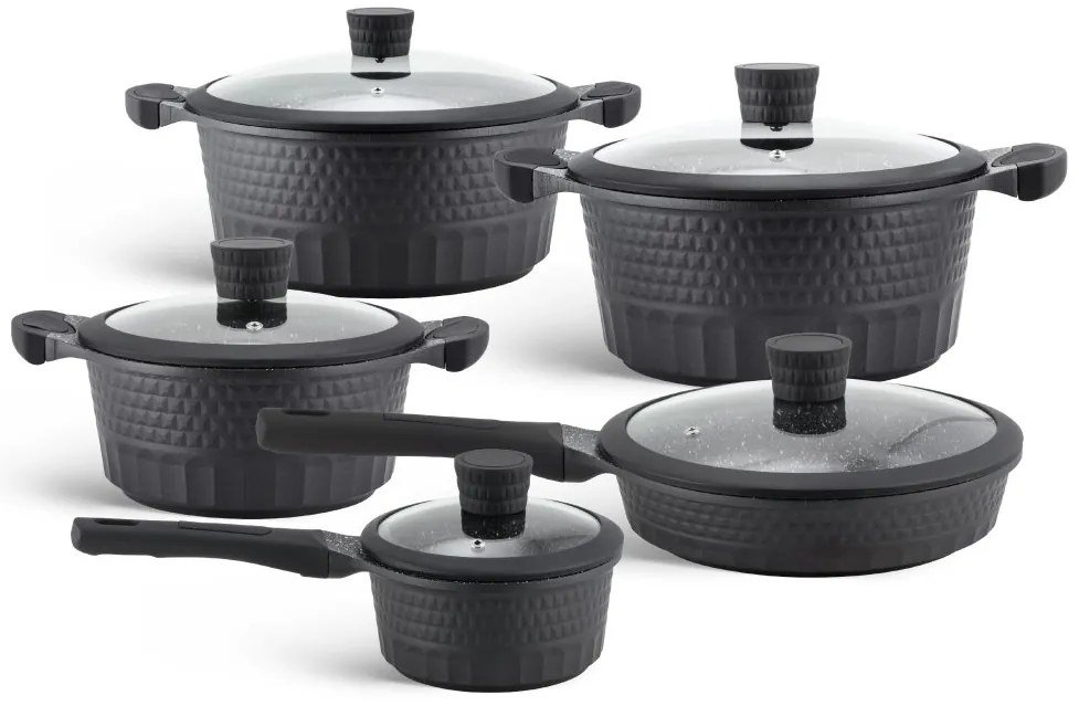 10 kusový set hrncov v krásnom dizajne