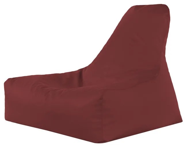 Kreslo Bali ekokoža bordové