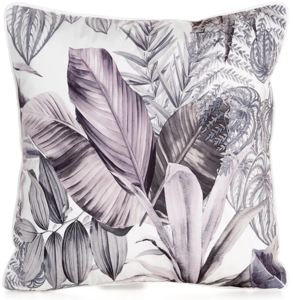 DEKORAČNÁ OBLIEČKA NA VANKÚŠ DAVOS2 45X45 CM LISTY