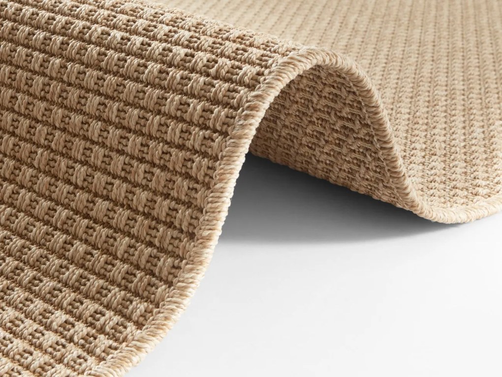 BT Carpet, Behúň Nature 104271 Beige – na von aj na doma, 80x450, béžová, chodba / predsieň