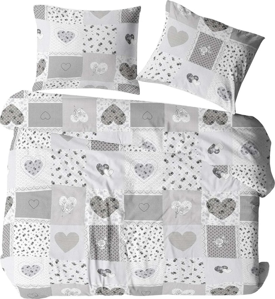 KREPOVÉ OBLIEČKY KORALOVE 160X200 CM, 2KS 70X80 CM VZOROVANÉ