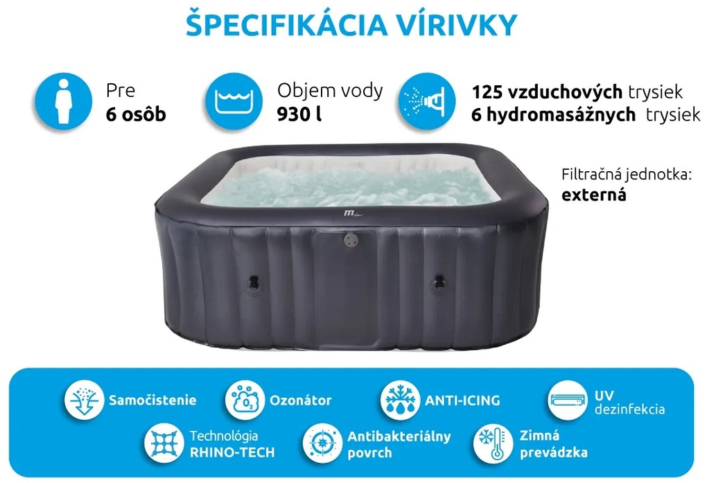 Marimex | Bazén vírivý MSPA Otium M-OT062 | 11400272