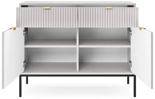 Komoda so zásuvkami Mijano MKSZ104, Farby:: šedá