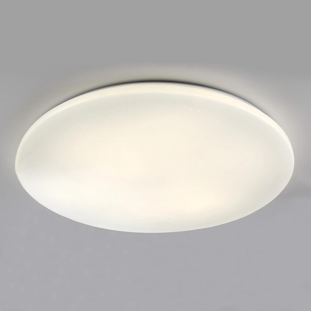 PLX Prisadené stropné LED osvetlenie PENY, 80W, teplá-studená biela, 99cm, okrúhle, biele