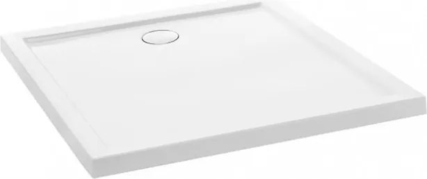 Polimat Štvorcová akrylátová sprchová vanička Goliat 80x80 (90x90) POLIMAT-Farba: Biela, POLIMAT-Rozmery: 90x90
